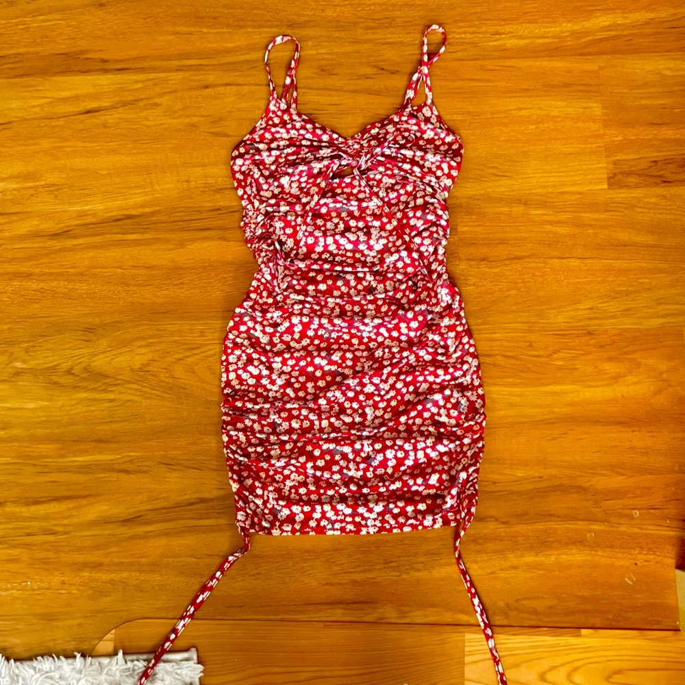 Blush Of Red Dress